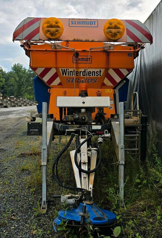 Schmidt Stratos S80 8m3 Salzstreuer Salzsilo Aufbaustreuer LKW Winterdienst Küpper-Weisser - Penyebar pasir/ Garam: gambar 3 Schmidt Stratos S80 8m3 Salzstreuer Salzsilo Aufbaustreuer LKW Winterdienst Küpper-Weisser - Penyebar pasir/ Garam: gambar 3