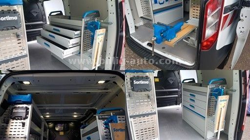 Van penumpang Ford Transit Custom Sortimo Werkstatt AHK 1.Hd: gambar 6