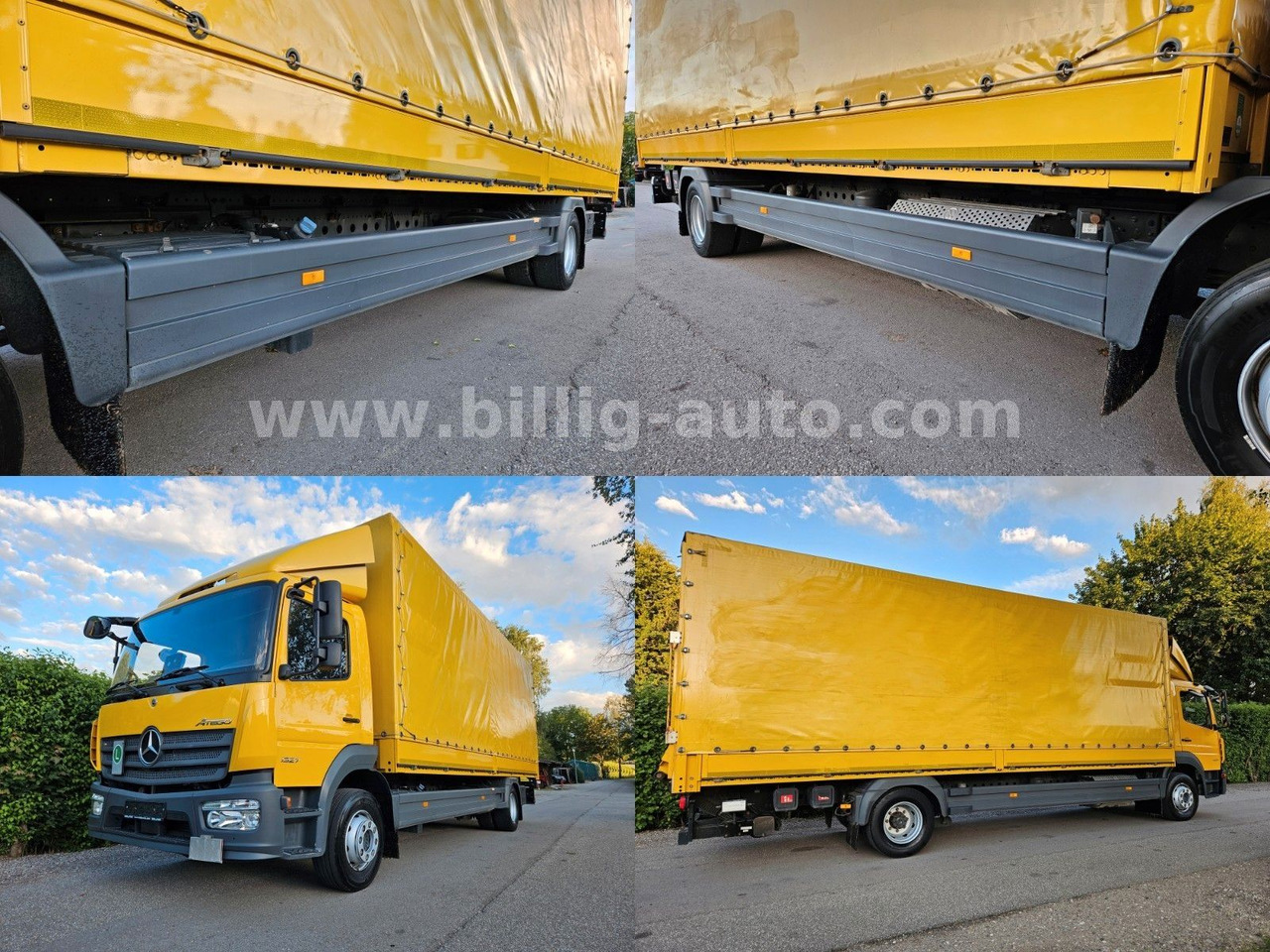 Truk box Mercedes-Benz Atego 1327 L * BREMS/SPUR-ASS*DIFF.*LBW*AHK*7.2m: gambar 19
