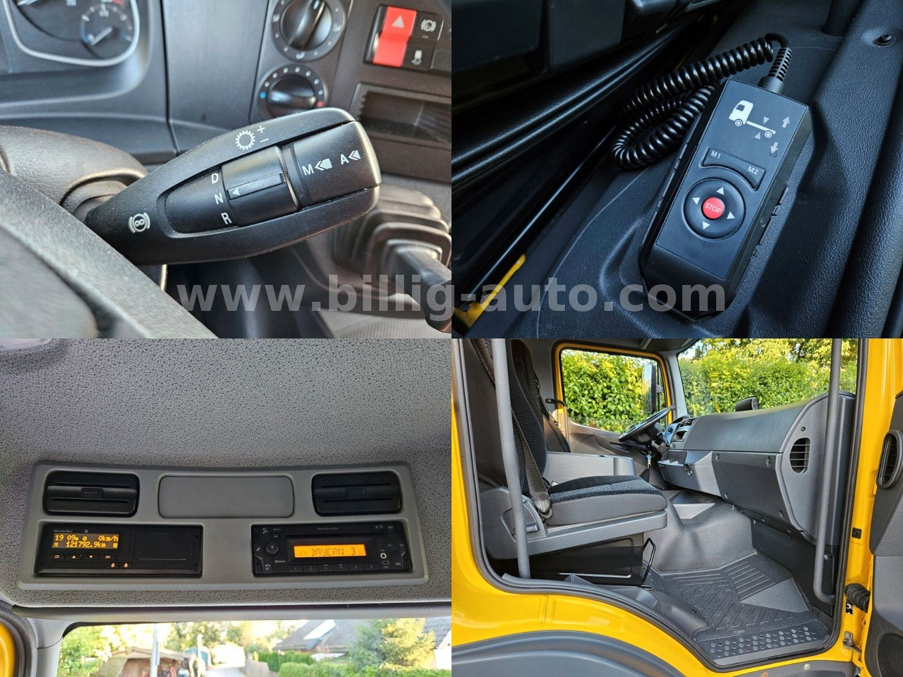 Truk box Mercedes-Benz Atego 1327 L * BREMS/SPUR-ASS*DIFF.*LBW*AHK*7.2m: gambar 13