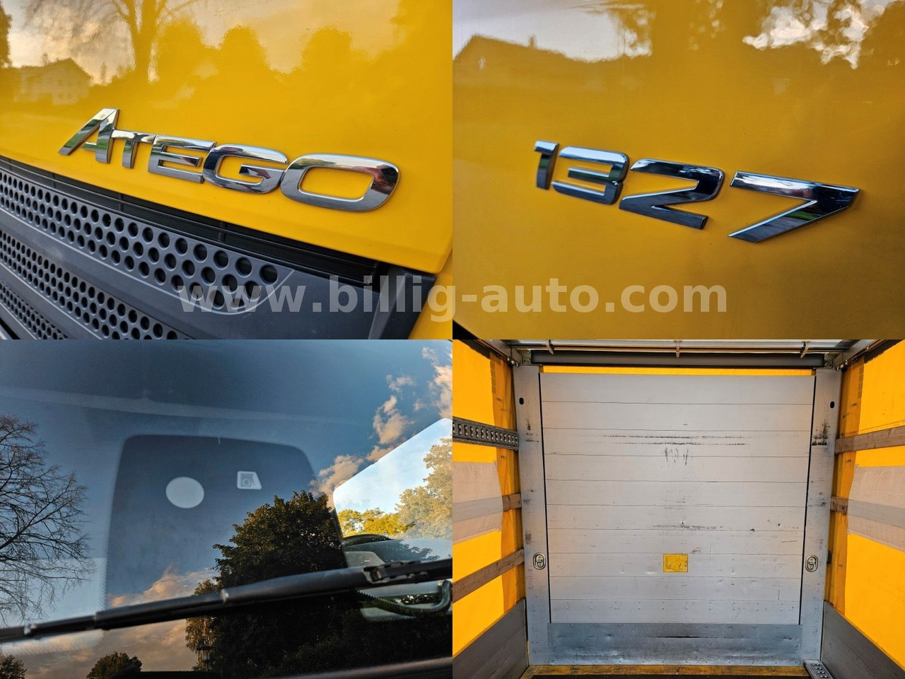 Truk box Mercedes-Benz Atego 1327 L * BREMS/SPUR-ASS*DIFF.*LBW*AHK*7.2m: gambar 18
