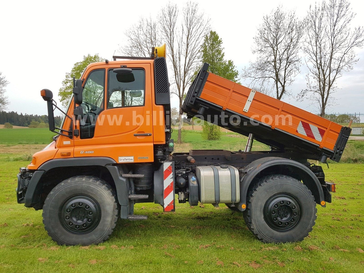 Unimog U400 405/12*HYDROSTAT*VARIOPILOT*Euro4*Kipper - Truk jungkit: gambar 4 Unimog U400 405/12*HYDROSTAT*VARIOPILOT*Euro4*Kipper - Truk jungkit: gambar 4