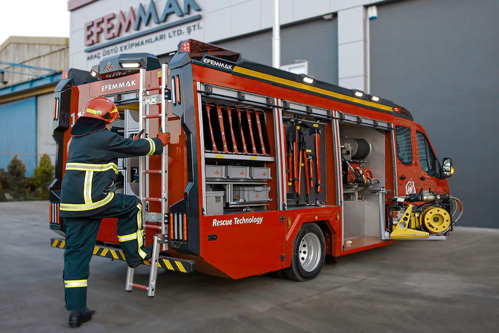 EFEMMAK S-Rescue Technology - Truk pemadam kebakaran: gambar 3 EFEMMAK S-Rescue Technology - Truk pemadam kebakaran: gambar 3