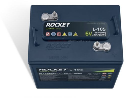 Akumulator trakcyjny 6V 225Ah - Baterai untuk Platform pengangkat: gambar 3 Akumulator trakcyjny 6V 225Ah - Baterai untuk Platform pengangkat: gambar 3