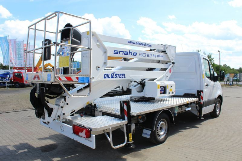 Oil&Steel Snake 2010 H Plus 20 m zamontowany na Mercedes-Benz Sprinter - Platform udara yang dipasang di truk: gambar 3 Oil&Steel Snake 2010 H Plus 20 m zamontowany na Mercedes-Benz Sprinter - Platform udara yang dipasang di truk: gambar 3