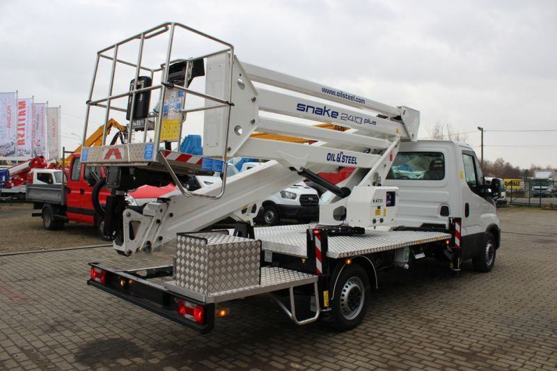 Oil&Steel Snake 2413 Plus 24 m zamontowany na Iveco 35S14H - Platform udara yang dipasang di truk: gambar 3 Oil&Steel Snake 2413 Plus 24 m zamontowany na Iveco 35S14H - Platform udara yang dipasang di truk: gambar 3