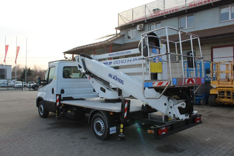 Nowy Oil&Steel Snake 2010 H Plus zamontowany na Iveco Daily 35-140 - Platform udara yang dipasang di truk: gambar 4 Nowy Oil&Steel Snake 2010 H Plus zamontowany na Iveco Daily 35-140 - Platform udara yang dipasang di truk: gambar 4