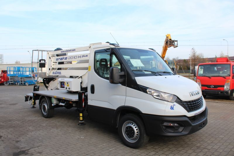 Nowy Oil&Steel Snake 2010 H Plus zamontowany na Iveco Daily 35-140 - Platform udara yang dipasang di truk: gambar 2 Nowy Oil&Steel Snake 2010 H Plus zamontowany na Iveco Daily 35-140 - Platform udara yang dipasang di truk: gambar 2