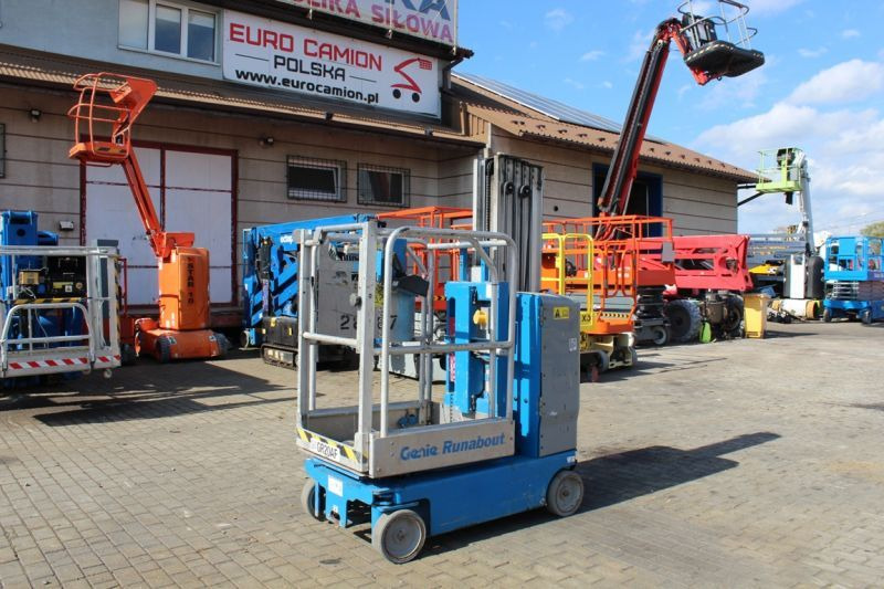 Podnośnik koszowy masztowy elektryczny 8 m Genie GR20 - Lift tiang vertikal: gambar 1 Podnośnik koszowy masztowy elektryczny 8 m Genie GR20 - Lift tiang vertikal: gambar 1