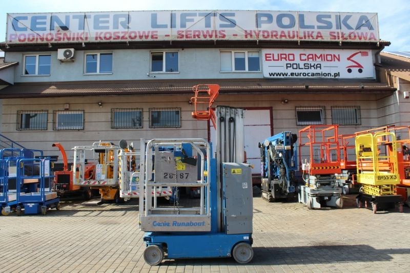 Podnośnik koszowy masztowy elektryczny 8 m Genie GR20 - Lift tiang vertikal: gambar 5 Podnośnik koszowy masztowy elektryczny 8 m Genie GR20 - Lift tiang vertikal: gambar 5