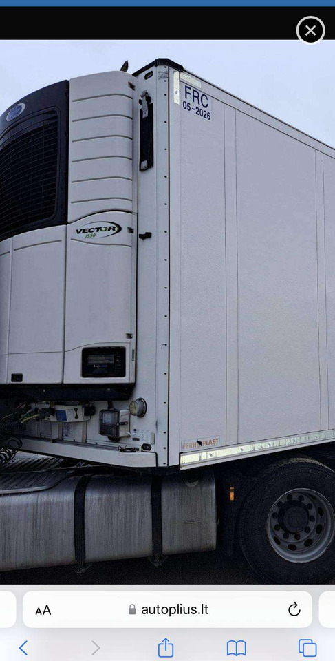 Schmitz Carrier Vector 2temp Double de - Semi-trailer berpendingin: gambar 1 Schmitz Carrier Vector 2temp Double de - Semi-trailer berpendingin: gambar 1