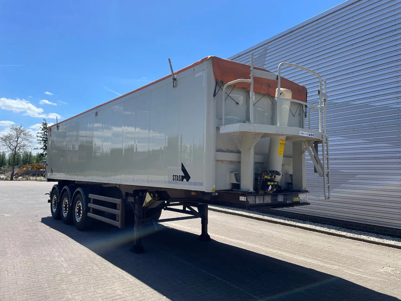 Stas 300 CX / FULL ALUMINIUM / 48M3 / APK - TUV NOVEMBER 2025 / SAF AXLES / DICS BRAKES / RVS FLOOR / - Semi-trailer jungkit: gambar 1 Stas 300 CX / FULL ALUMINIUM / 48M3 / APK - TUV NOVEMBER 2025 / SAF AXLES / DICS BRAKES / RVS FLOOR / - Semi-trailer jungkit: gambar 1