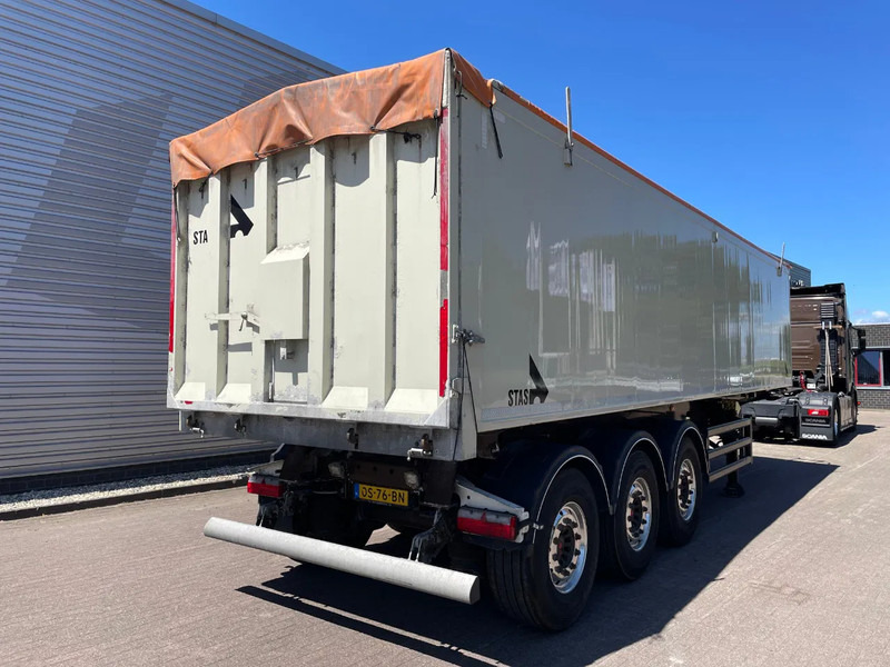 Stas 300 CX / FULL ALUMINIUM / 48M3 / APK - TUV NOVEMBER 2025 / SAF AXLES / DICS BRAKES / RVS FLOOR / - Semi-trailer jungkit: gambar 4 Stas 300 CX / FULL ALUMINIUM / 48M3 / APK - TUV NOVEMBER 2025 / SAF AXLES / DICS BRAKES / RVS FLOOR / - Semi-trailer jungkit: gambar 4