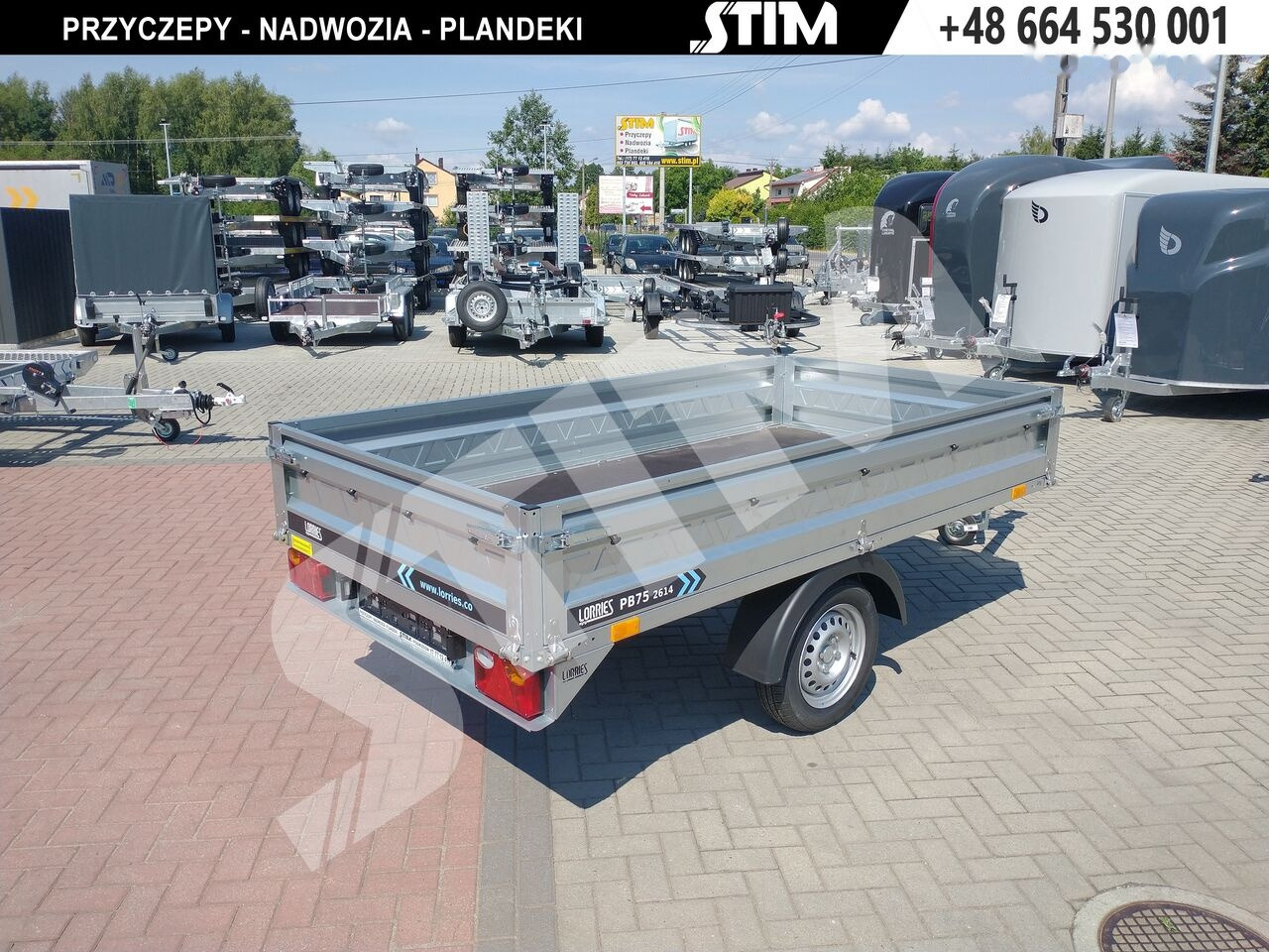 Lorries PB75-2614/1 - Trailer mobil: gambar 1 Lorries PB75-2614/1 - Trailer mobil: gambar 1