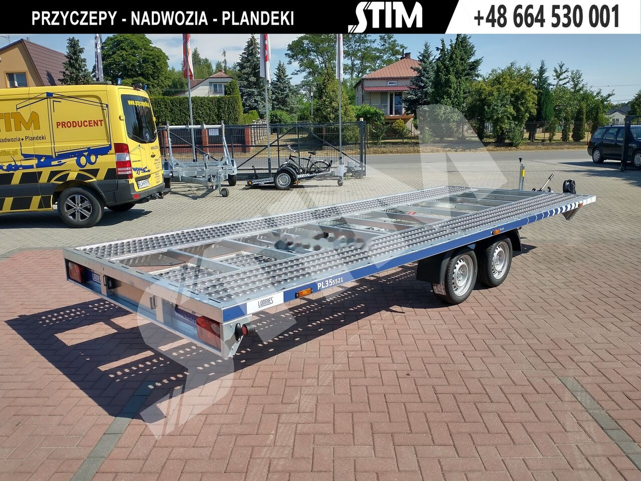 Lorries PL35-5521 - Trailer autotransporter: gambar 1 Lorries PL35-5521 - Trailer autotransporter: gambar 1