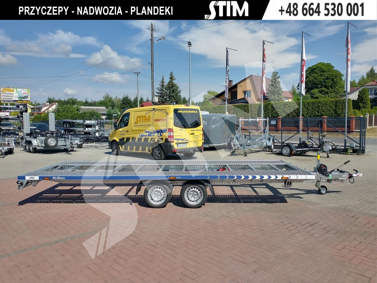 Lorries PL35-5521 - Trailer autotransporter: gambar 2 Lorries PL35-5521 - Trailer autotransporter: gambar 2