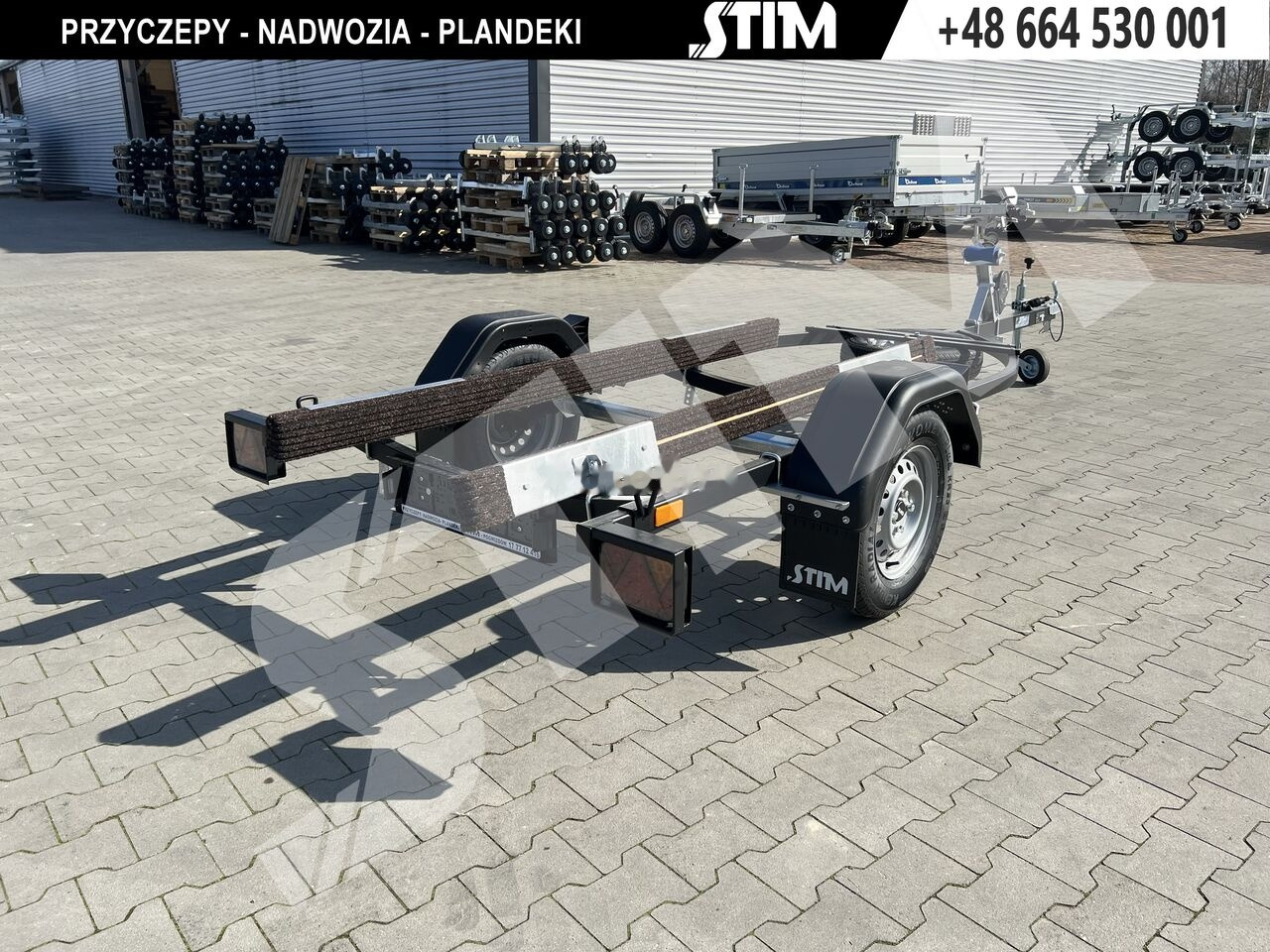 Stim L11-SW/075M Przyczepa lekka do przewozu skutera wodnego - Trailer perahu: gambar 3 Stim L11-SW/075M Przyczepa lekka do przewozu skutera wodnego - Trailer perahu: gambar 3