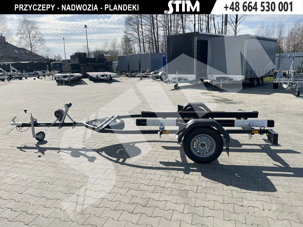 Stim L11-SW/075M Przyczepa lekka do przewozu skutera wodnego - Trailer perahu: gambar 5 Stim L11-SW/075M Przyczepa lekka do przewozu skutera wodnego - Trailer perahu: gambar 5
