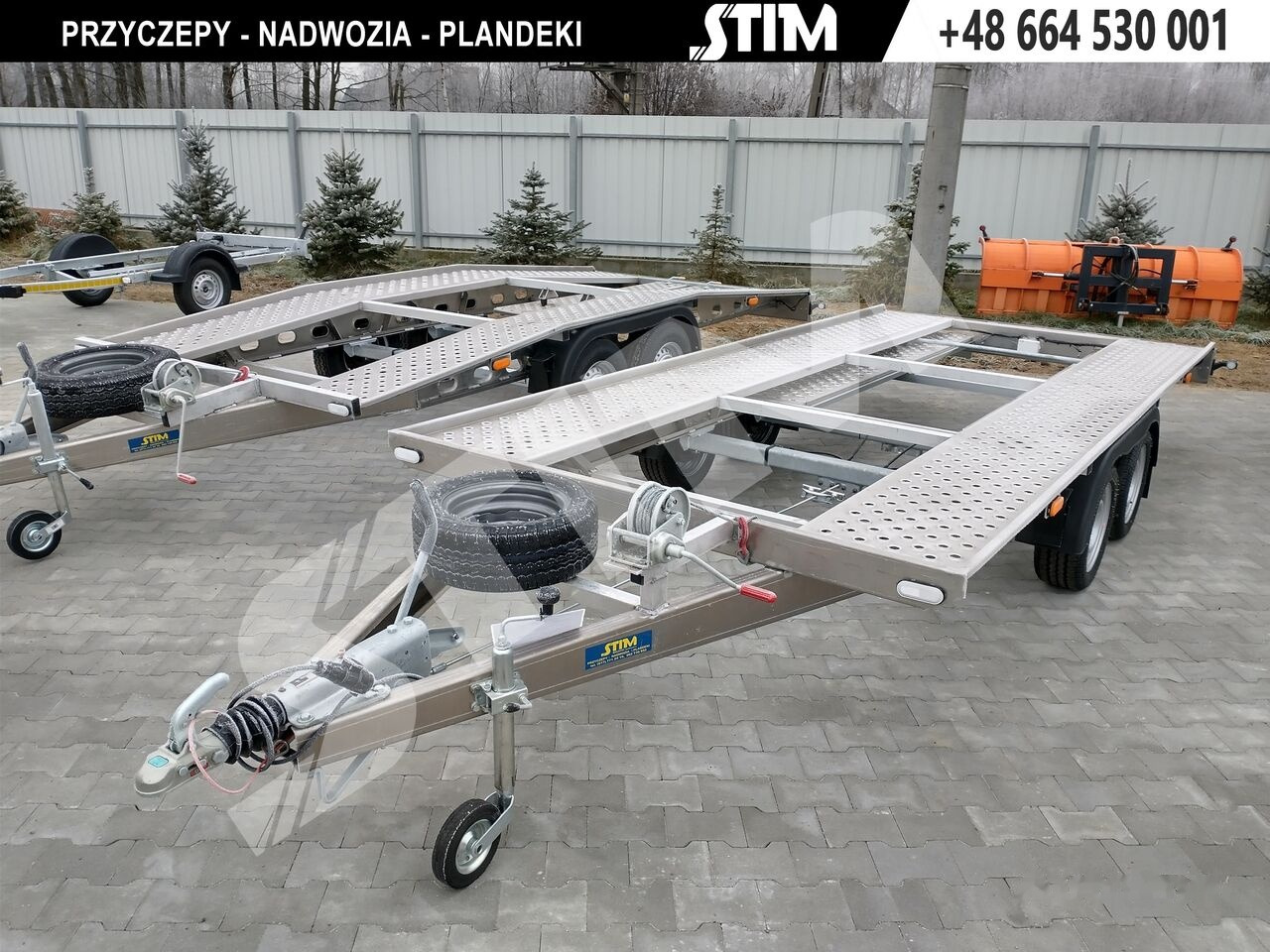 Stim L22/PP-TP/45-27A - Trailer autotransporter: gambar 2 Stim L22/PP-TP/45-27A - Trailer autotransporter: gambar 2