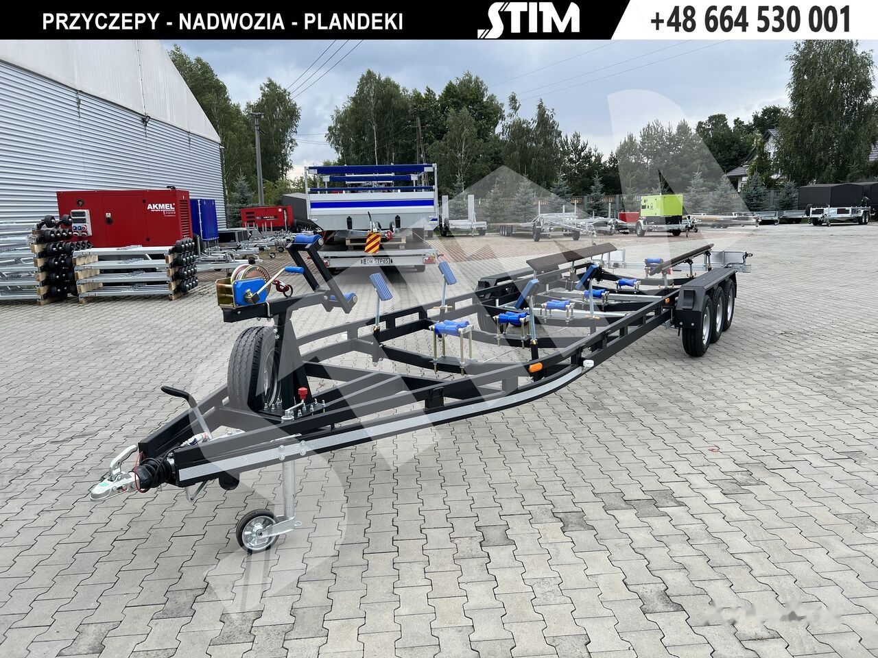 Trailer perahu baru Stim L23/PŁ-ST/88-35 SCARAB: gambar 6 Trailer perahu baru Stim L23/PŁ-ST/88-35 SCARAB: gambar 6