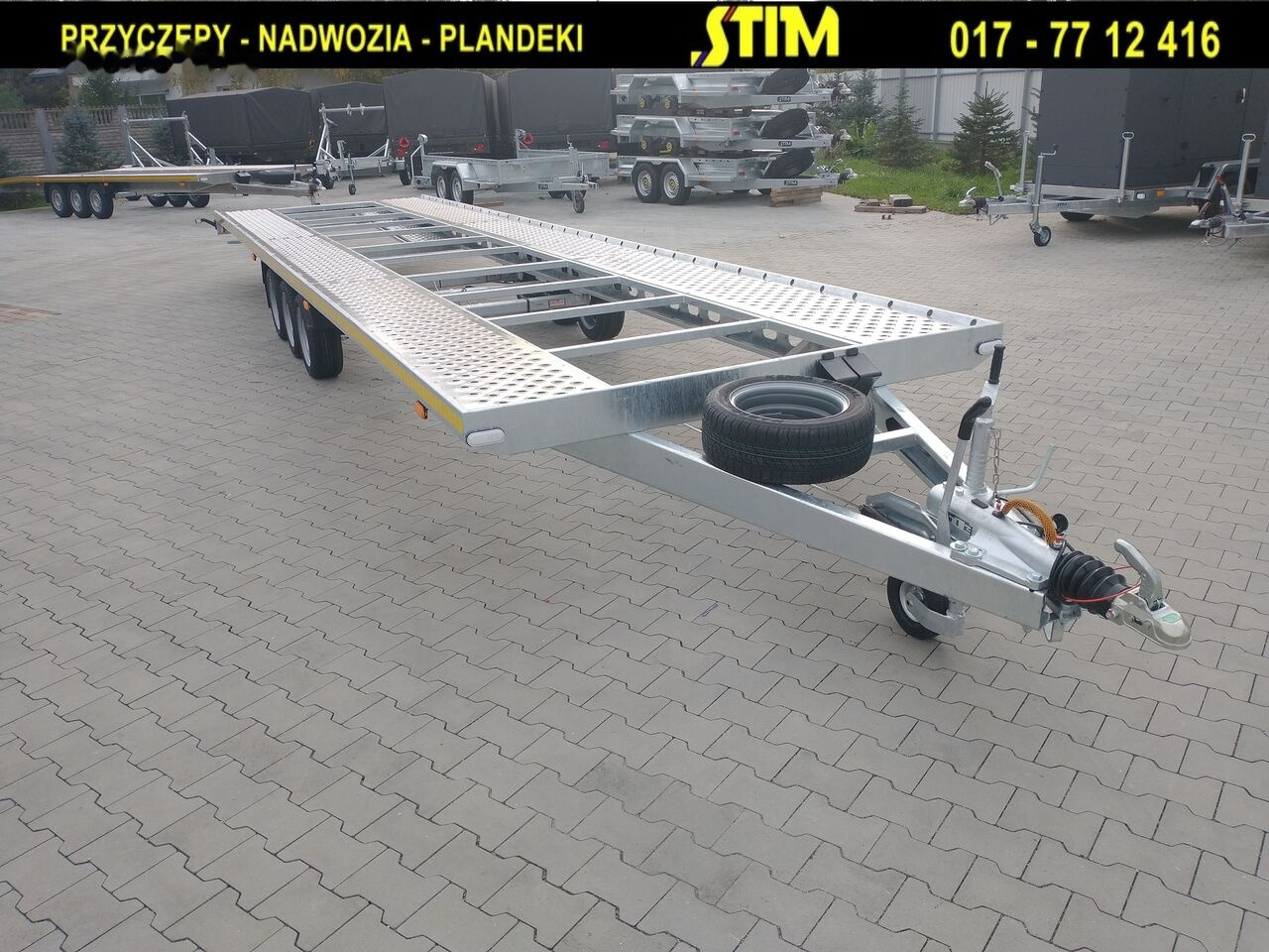 Stim L23, Stal / Aluminium - Trailer autotransporter: gambar 2 Stim L23, Stal / Aluminium - Trailer autotransporter: gambar 2