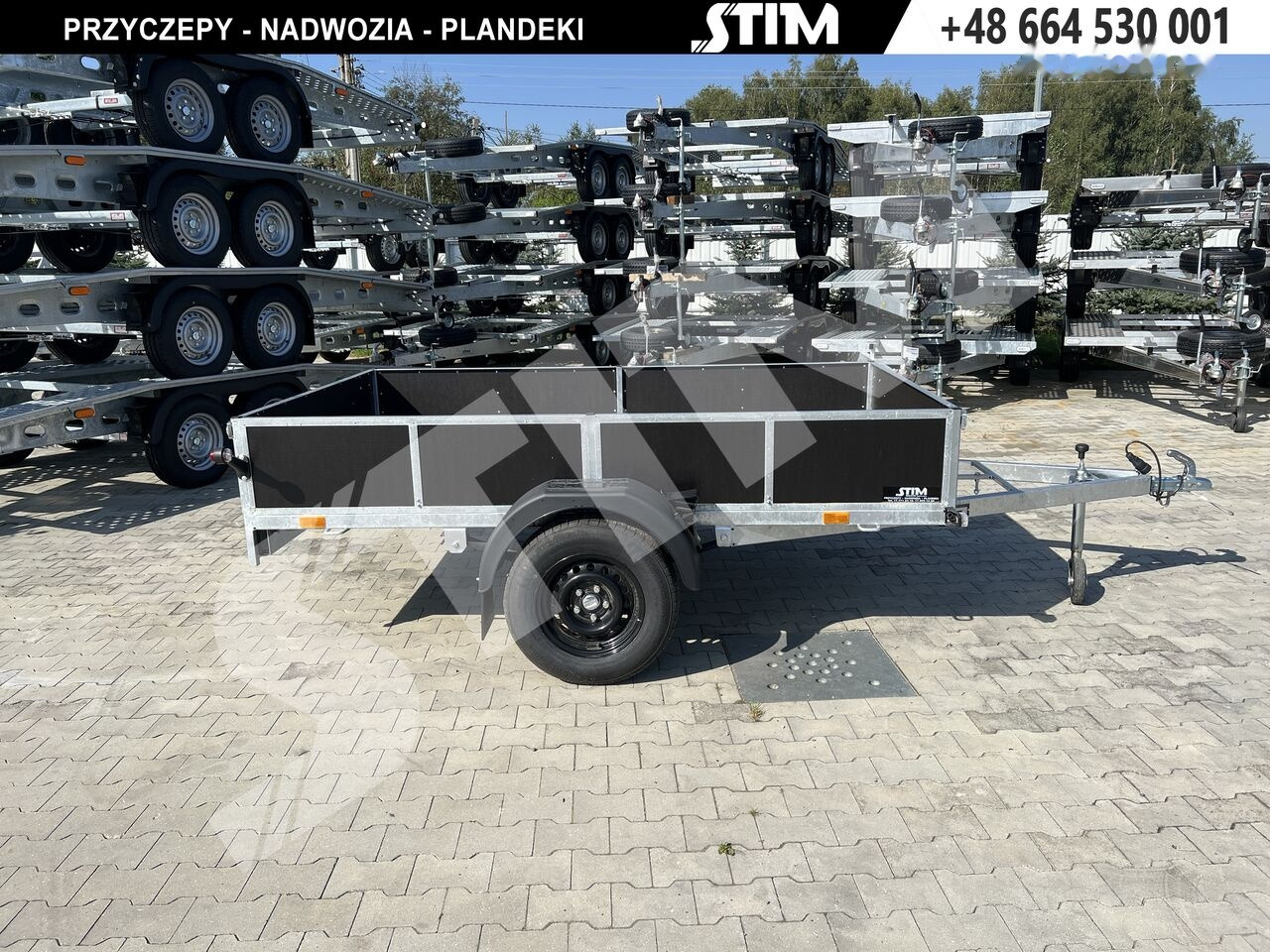 Stim S11-075/2615R + przednia burta otwierana - Trailer mobil: gambar 1 Stim S11-075/2615R + przednia burta otwierana - Trailer mobil: gambar 1