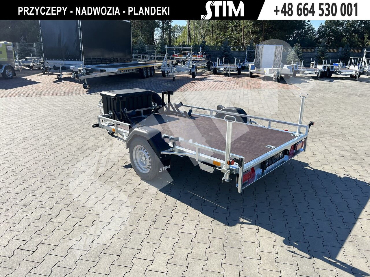 Stim S11-075/2616 Przyczpa pod 2 motocykle - Trailer sepeda motor: gambar 5 Stim S11-075/2616 Przyczpa pod 2 motocykle - Trailer sepeda motor: gambar 5