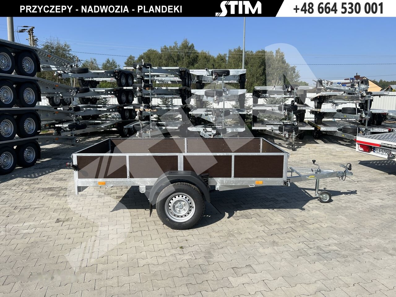 Stim S11-075/2815R + przednia burta otwierana - Trailer mobil: gambar 1 Stim S11-075/2815R + przednia burta otwierana - Trailer mobil: gambar 1