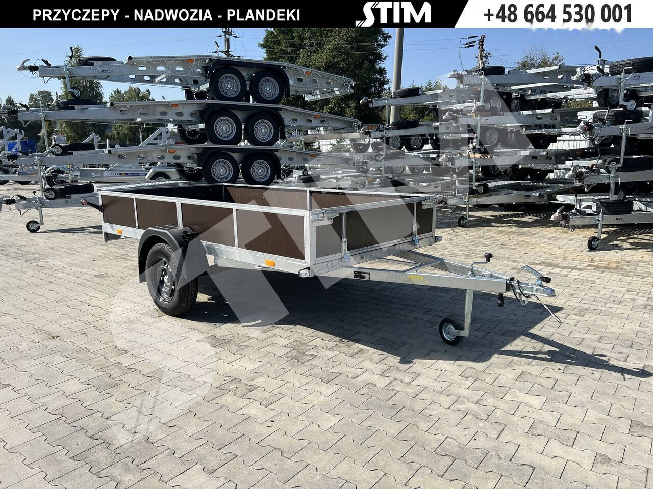 Stim S11-075/3115R + przednia burta otwierana + wzmocnienie ramy - Trailer mobil: gambar 3 Stim S11-075/3115R + przednia burta otwierana + wzmocnienie ramy - Trailer mobil: gambar 3