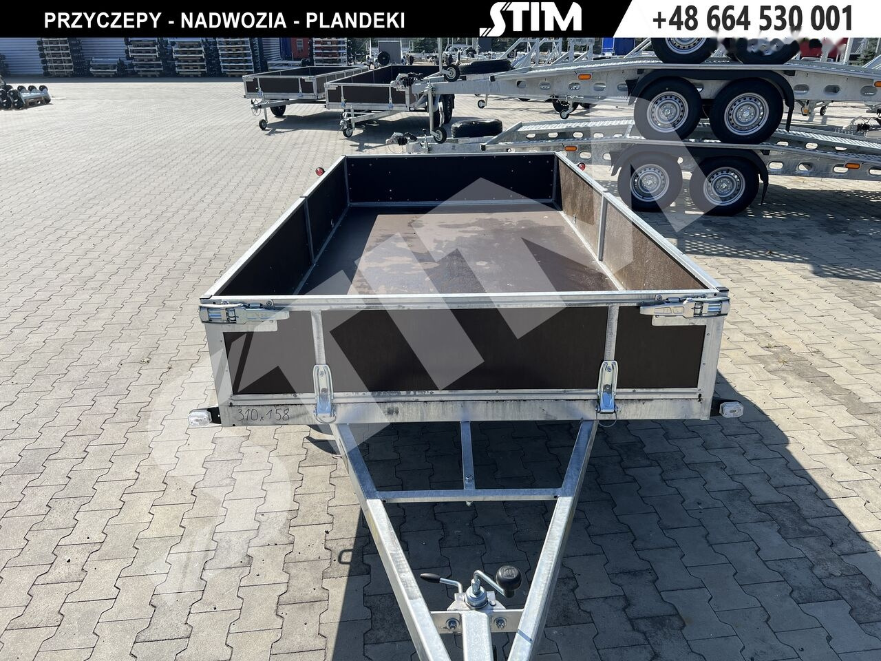 Stim S11-075/3115R + przednia burta otwierana + wzmocnienie ramy - Trailer mobil: gambar 4 Stim S11-075/3115R + przednia burta otwierana + wzmocnienie ramy - Trailer mobil: gambar 4