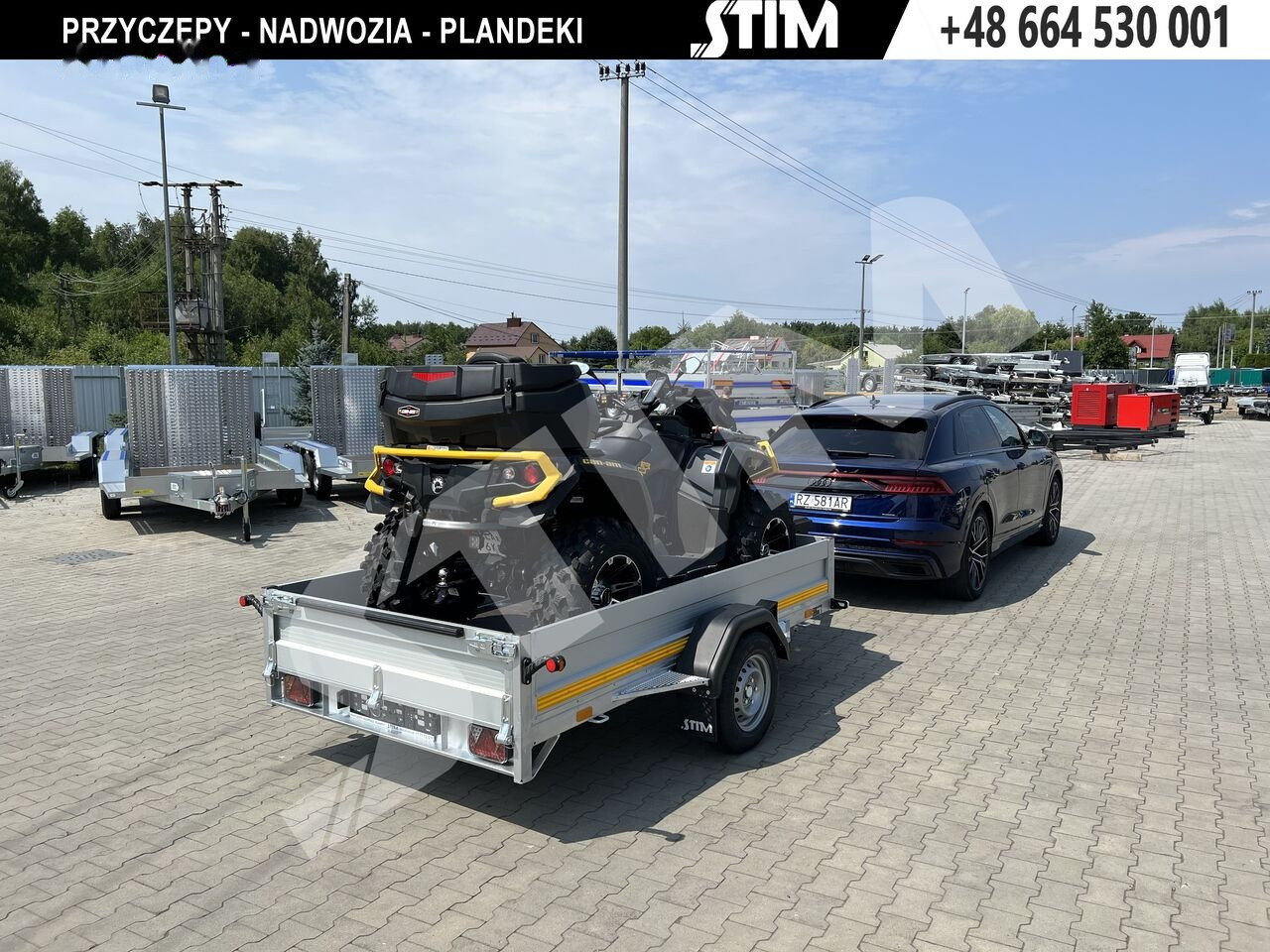 Stim S11-QT/750WB - uchylna - Trailer mobil: gambar 1 Stim S11-QT/750WB - uchylna - Trailer mobil: gambar 1