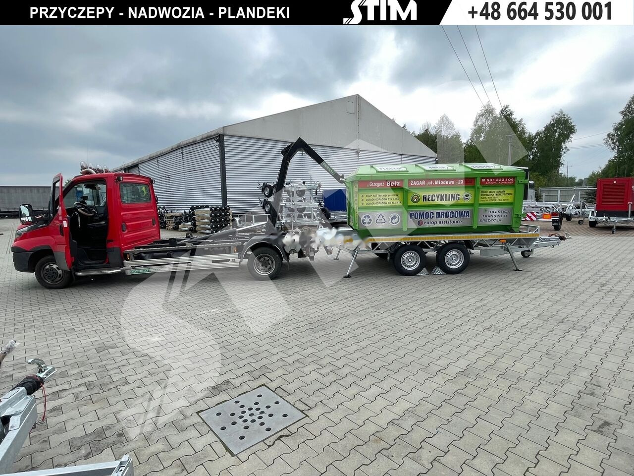 Stim S22-35/4323KP-15 Platforma do przeowzu kontenerów typu KP - Trailer flatbed: gambar 2 Stim S22-35/4323KP-15 Platforma do przeowzu kontenerów typu KP - Trailer flatbed: gambar 2