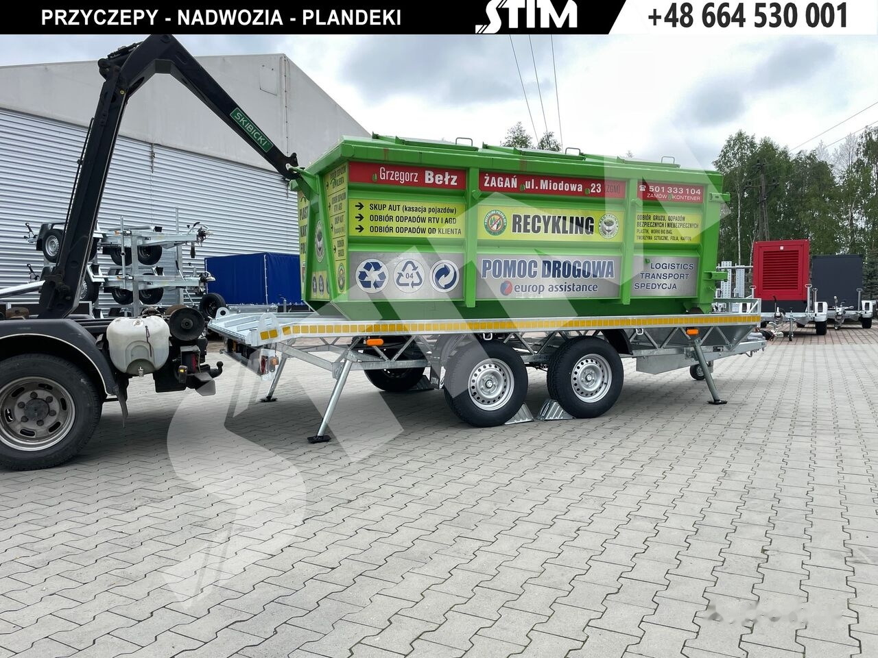 Stim S22-35/4323KP-15 Platforma do przeowzu kontenerów typu KP - Trailer flatbed: gambar 3 Stim S22-35/4323KP-15 Platforma do przeowzu kontenerów typu KP - Trailer flatbed: gambar 3