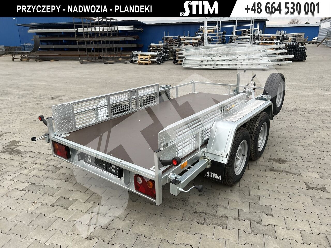Trailer untuk mesin konstruksi baru Stim S22/KP-ST/30-27: gambar 8