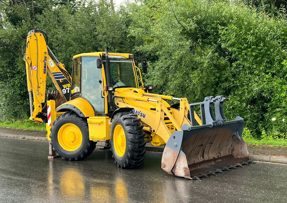 Komatsu * Koparko Ładowarka * Komatsu WB 97 S Utility * - Backhoe loader: gambar 1 Komatsu * Koparko Ładowarka * Komatsu WB 97 S Utility * - Backhoe loader: gambar 1