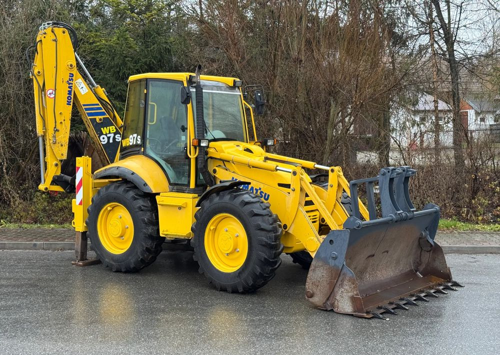 Komatsu * Koparko Ładowarka * Komatsu WB 97 S Utility * - Backhoe loader: gambar 2 Komatsu * Koparko Ładowarka * Komatsu WB 97 S Utility * - Backhoe loader: gambar 2