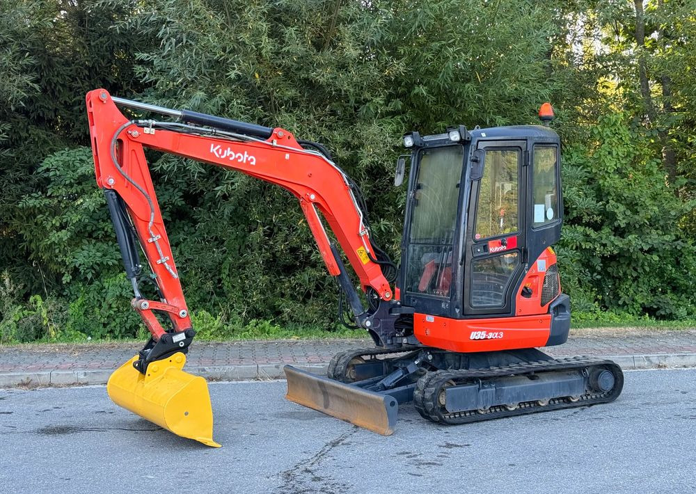 Kubota * Minikoparka * Kubota U 35-3&3 * 3.5 Ton * Sprowadzona * - Ekskavator mini: gambar 1 Kubota * Minikoparka * Kubota U 35-3&3 * 3.5 Ton * Sprowadzona * - Ekskavator mini: gambar 1
