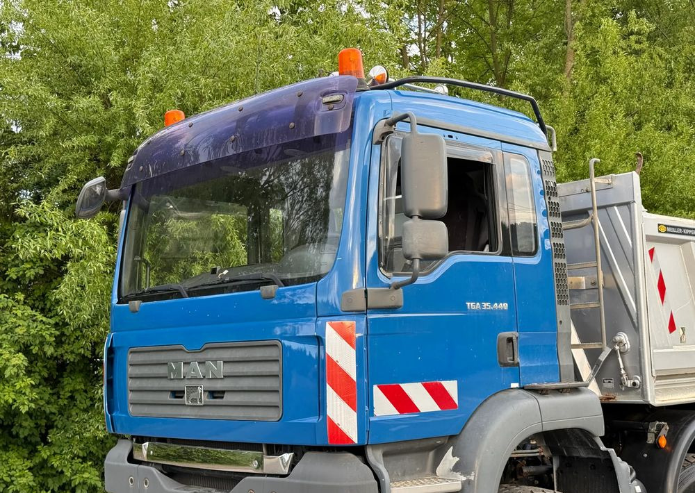 MAN * Kiper Meiller * Wywrotka * 35-440 * MAN TGA 8X4 * Stan Perfekcyjny * - Truk jungkit: gambar 5 MAN * Kiper Meiller * Wywrotka * 35-440 * MAN TGA 8X4 * Stan Perfekcyjny * - Truk jungkit: gambar 5