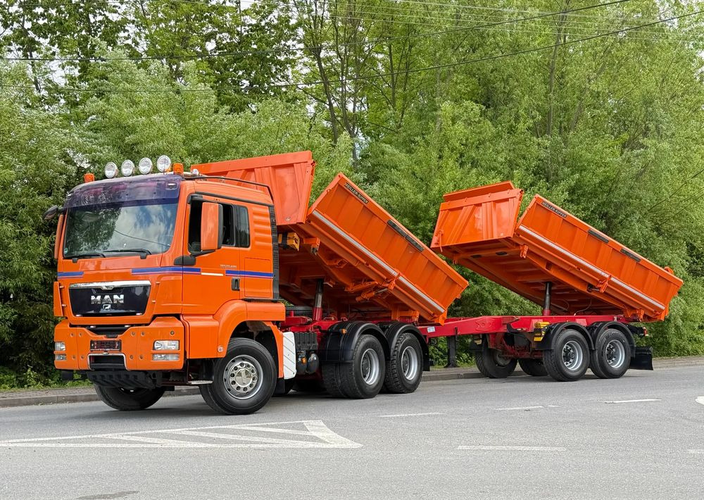 Truk jungkit MAN * Kiper * Wywrotka * 26-480 *  MAN TGS 6x4 Bordmatic * Zastaw  * Stan Perfekcyjny *: gambar 11