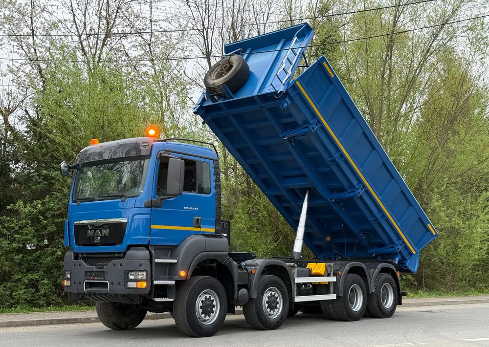 MAN * Kiper * Wywrotka * 35-440 * MAN TGS * 8X8 * Bordmatic * Bardzo Dobry Stan - Truk jungkit: gambar 1 MAN * Kiper * Wywrotka * 35-440 * MAN TGS * 8X8 * Bordmatic * Bardzo Dobry Stan - Truk jungkit: gambar 1
