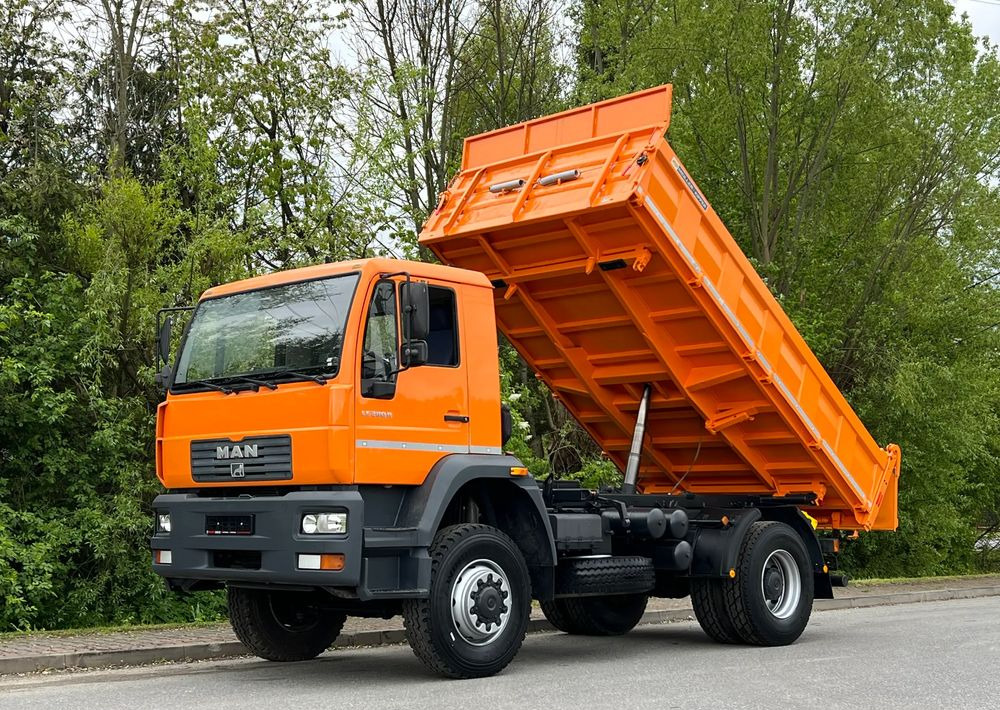 MAN * LE 280 B * MAN * 4x4 * Kiper Wywrotka x3 * Meiller * Sprowadzony * Stan Perfekcyjny * - Truk jungkit: gambar 1 MAN * LE 280 B * MAN * 4x4 * Kiper Wywrotka x3 * Meiller * Sprowadzony * Stan Perfekcyjny * - Truk jungkit: gambar 1