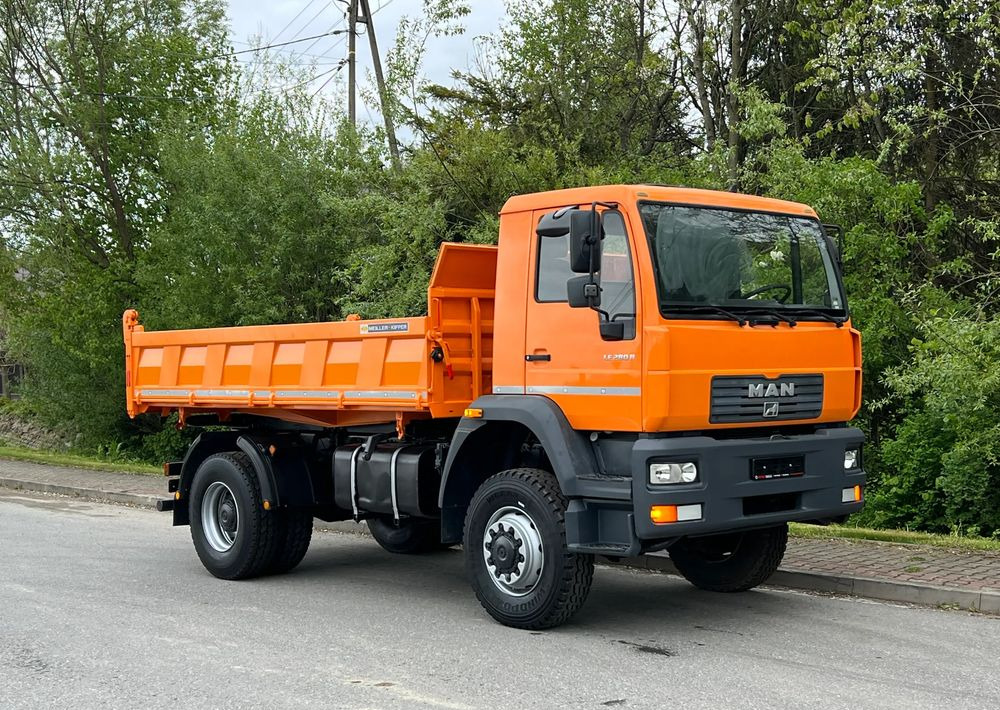 MAN * LE 280 B * MAN * 4x4 * Kiper Wywrotka x3 * Meiller * Sprowadzony * Stan Perfekcyjny * - Truk jungkit: gambar 2 MAN * LE 280 B * MAN * 4x4 * Kiper Wywrotka x3 * Meiller * Sprowadzony * Stan Perfekcyjny * - Truk jungkit: gambar 2