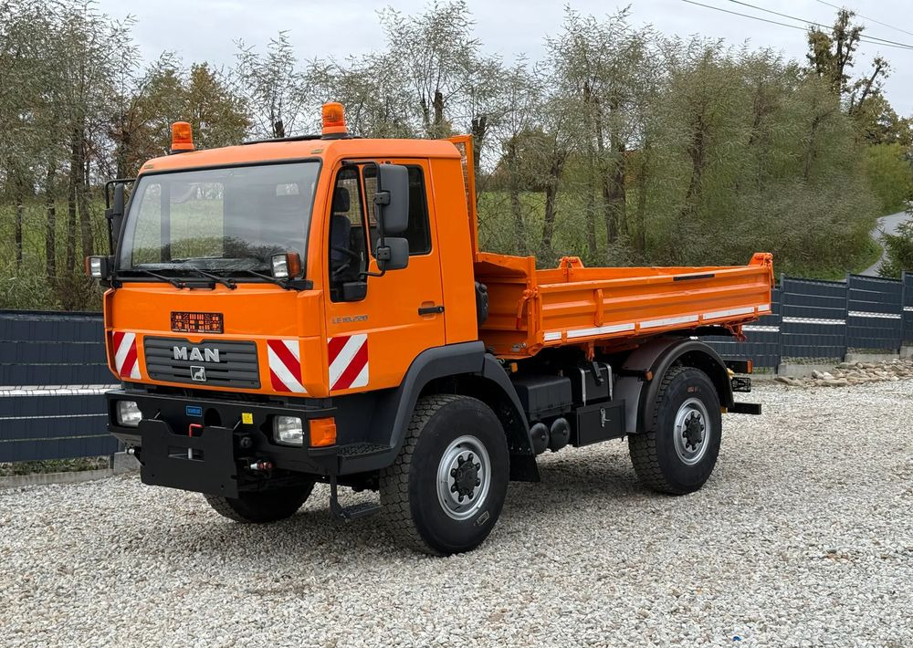 MAN * MAN 10-220 * Wywrotka Kiper Meiller * 4x4 * Zimowe Utrzymanie * Unimog * - Truk jungkit: gambar 2 MAN * MAN 10-220 * Wywrotka Kiper Meiller * 4x4 * Zimowe Utrzymanie * Unimog * - Truk jungkit: gambar 2