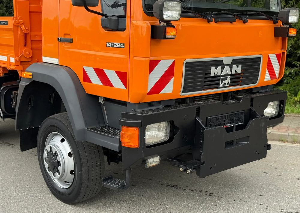 MAN * MAN 14-220 * Kiper Wywrotka Meiller * 4x4 * Zimowe Utrzymanie * Unimog * - Truk jungkit: gambar 4 MAN * MAN 14-220 * Kiper Wywrotka Meiller * 4x4 * Zimowe Utrzymanie * Unimog * - Truk jungkit: gambar 4