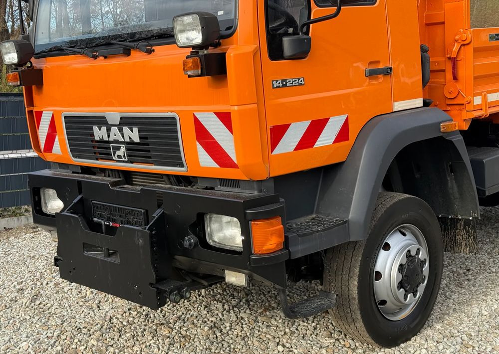 MAN * MAN 14-220 * Kiper Wywrotka Meiller * 4x4 * Zimowe Utrzymanie * Unimog * - Truk jungkit: gambar 4 MAN * MAN 14-220 * Kiper Wywrotka Meiller * 4x4 * Zimowe Utrzymanie * Unimog * - Truk jungkit: gambar 4