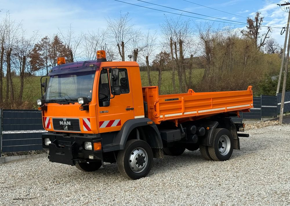 MAN * MAN 14-220 * Kiper Wywrotka Meiller * 4x4 * Zimowe Utrzymanie * Unimog * - Truk jungkit: gambar 2 MAN * MAN 14-220 * Kiper Wywrotka Meiller * 4x4 * Zimowe Utrzymanie * Unimog * - Truk jungkit: gambar 2