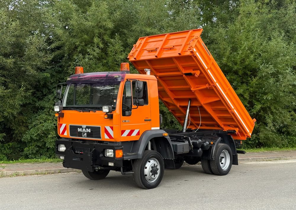 MAN * MAN 14-220 * Kiper Wywrotka Meiller * 4x4 * Zimowe Utrzymanie * Unimog * - Truk jungkit: gambar 1 MAN * MAN 14-220 * Kiper Wywrotka Meiller * 4x4 * Zimowe Utrzymanie * Unimog * - Truk jungkit: gambar 1