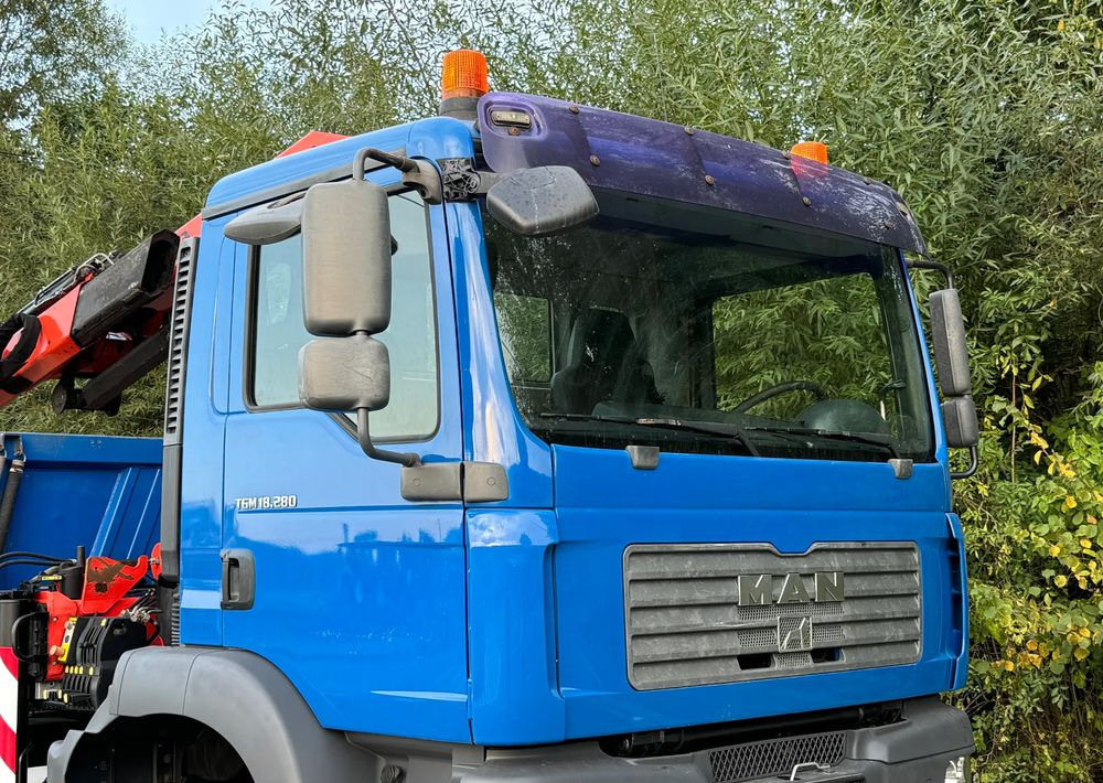 MAN * MAN 18 280 * KIPER WYWROTKA * 4x4 * HDS Palfinger 120 STAN BARDZO DOBRY * Sprowadzony - Truk jungkit: gambar 4 MAN * MAN 18 280 * KIPER WYWROTKA * 4x4 * HDS Palfinger 120 STAN BARDZO DOBRY * Sprowadzony - Truk jungkit: gambar 4