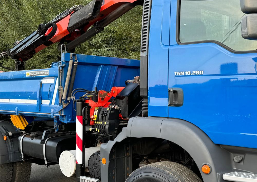 MAN * MAN 18 280 * KIPER WYWROTKA * 4x4 * HDS Palfinger 120 STAN BARDZO DOBRY * Sprowadzony - Truk jungkit: gambar 5 MAN * MAN 18 280 * KIPER WYWROTKA * 4x4 * HDS Palfinger 120 STAN BARDZO DOBRY * Sprowadzony - Truk jungkit: gambar 5