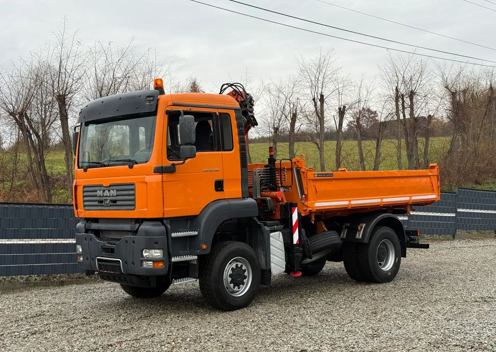 MAN * MAN 18 480 * KIPER WYWROTKA * 4x4 * HDS ATLAS 85* STAN BARDZO DOBRY * Sprowadzony - Truk jungkit: gambar 2 MAN * MAN 18 480 * KIPER WYWROTKA * 4x4 * HDS ATLAS 85* STAN BARDZO DOBRY * Sprowadzony - Truk jungkit: gambar 2